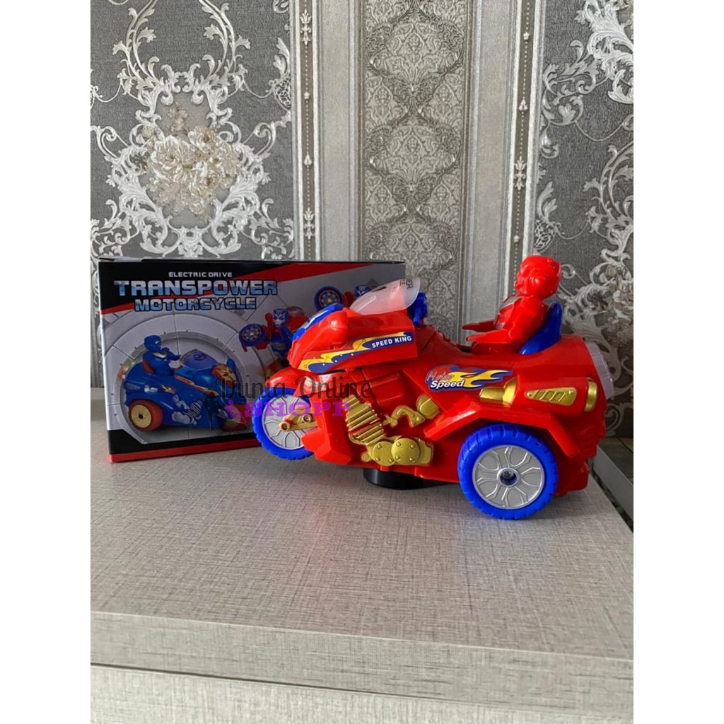 MAINAN MOTORCYCLE TRANSFORMER/MAINAN MOTOR ROBOT/MAINAN ANAK ANAK/MAINAN ROBOT ROBOTAN