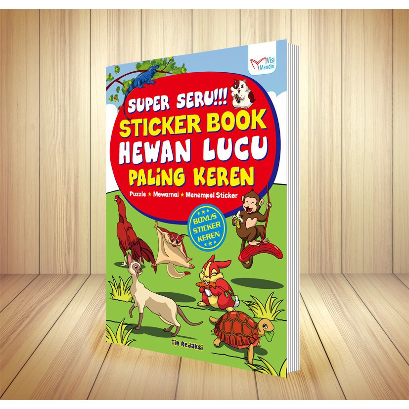 

Super Seru !!! Sticker Book Hewan Lucu Paling Keren