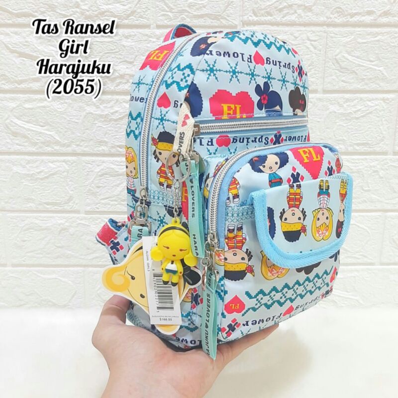 Tas Ransel Harajuku Tas Ransel Sekolah Tas Anak Perempuan Tas Ransel Anak  Tas Ransel Motif