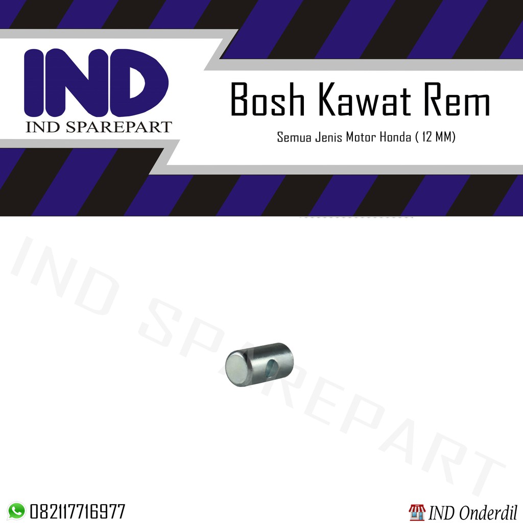 Bosh/Bos Kawat Rem Honda Beat/Vario/Scoopy/Supra Fit/X 125/Grand/Revo/Blade/Tiger/Mega Pro/GL Pro