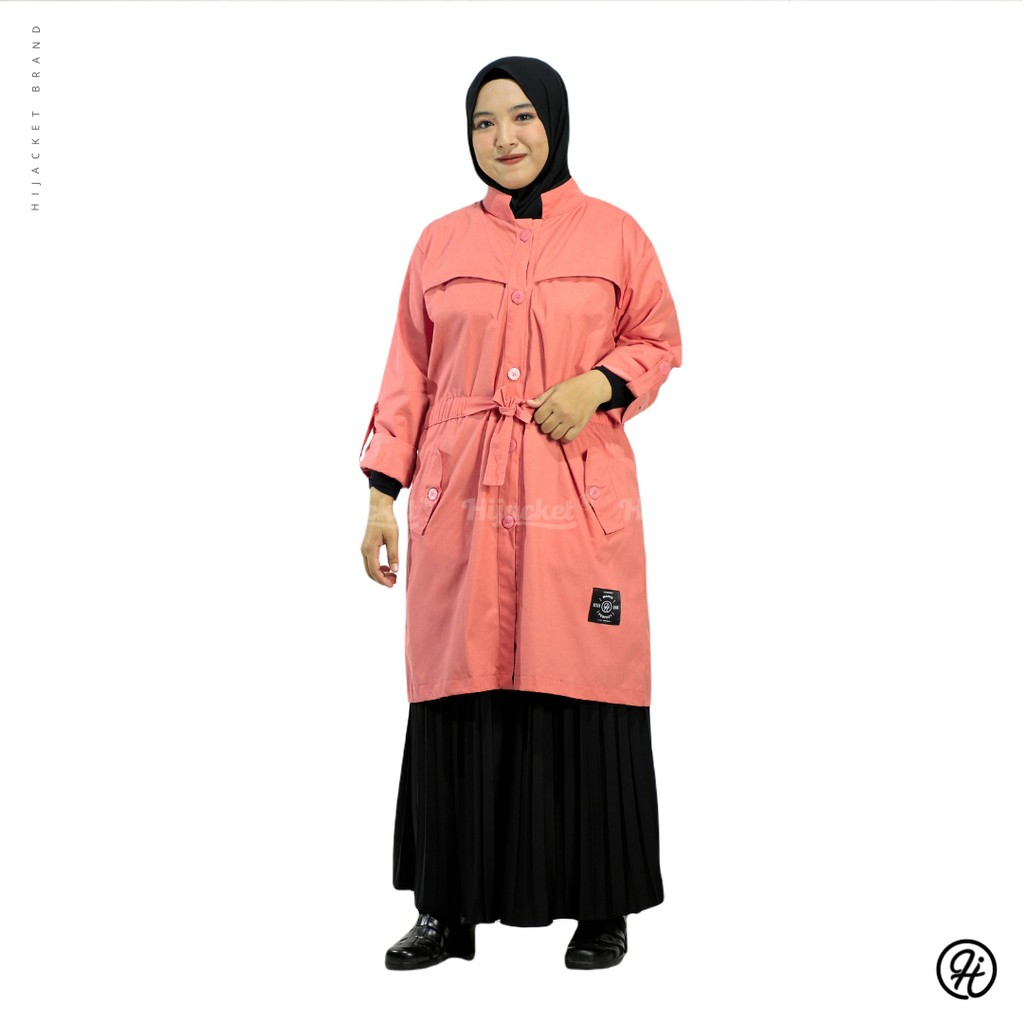 JAKET WANITA MUSLIMAH HIJACKET VALERIA / JAKET HIJABER / HIJAKE VALERIA-ORCHID
