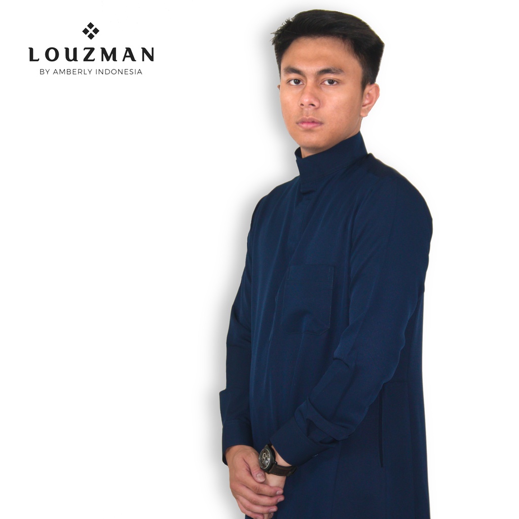 Louzman Thobe / Tub / Gamis / Jubah Slimfit Dewasa