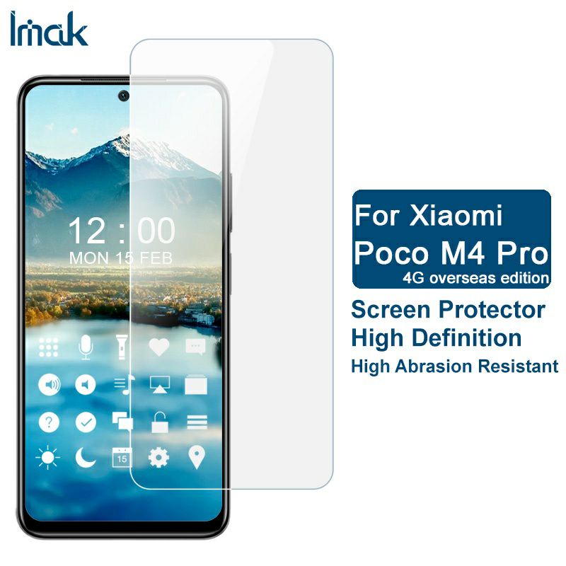 IMAK Xiaomi Poco M4 Pro 4G Premium Tempered Glass H