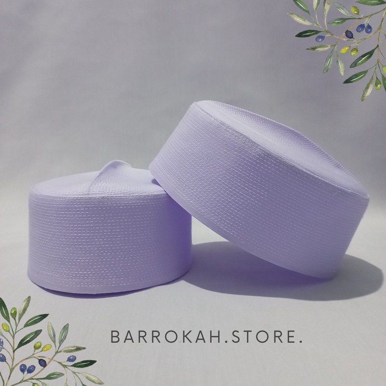 Peci Putih Peci Batok Kopiah Putih Kopiah Batok Songkok Putih merek menara exclusive kwalitas premiu