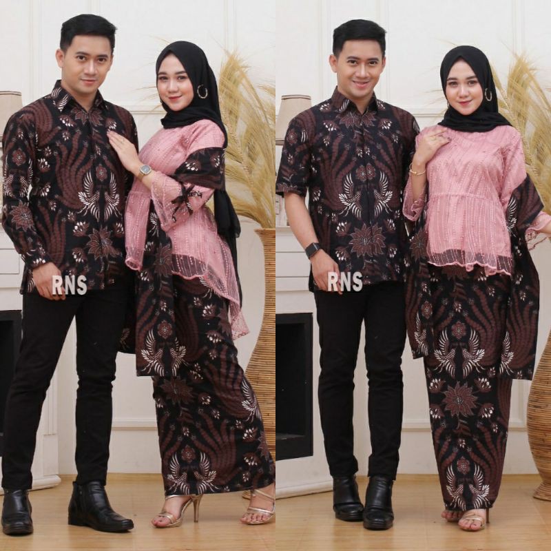 Ready Anak Cowok Batik Couple Kebaya Bruklat M L Xl Xxl Xxxl