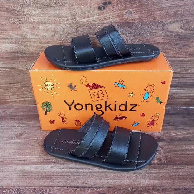 sandal anak laki laki hitam Casual Ori Yongkidz Brand Matahari