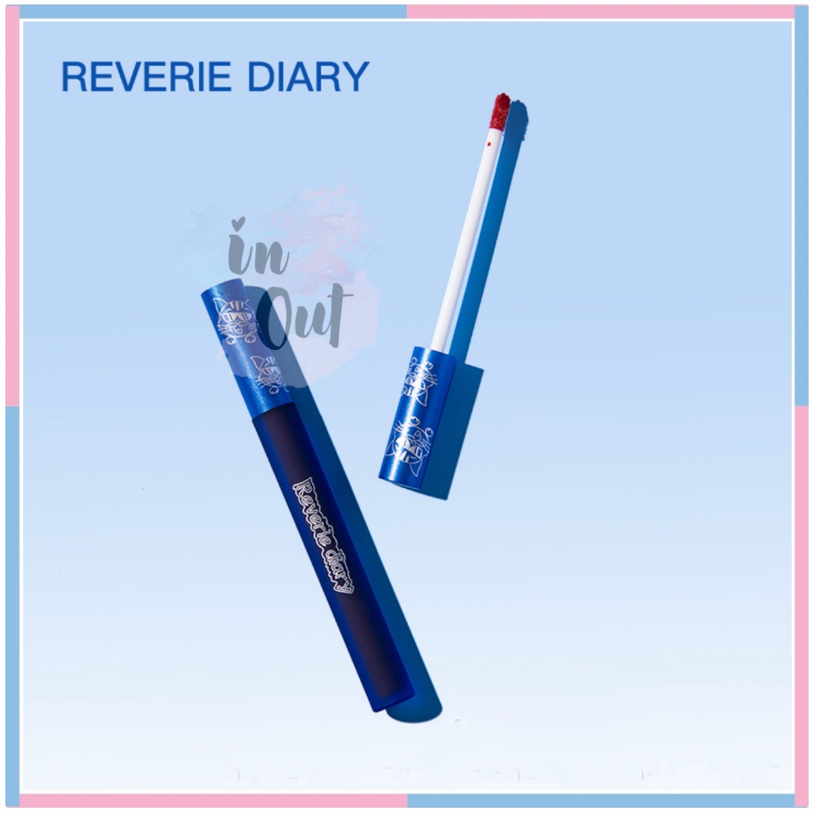 REVERIE DIARY Lipstick Velvet Blue Lip Glaze Lipstik 6 warna