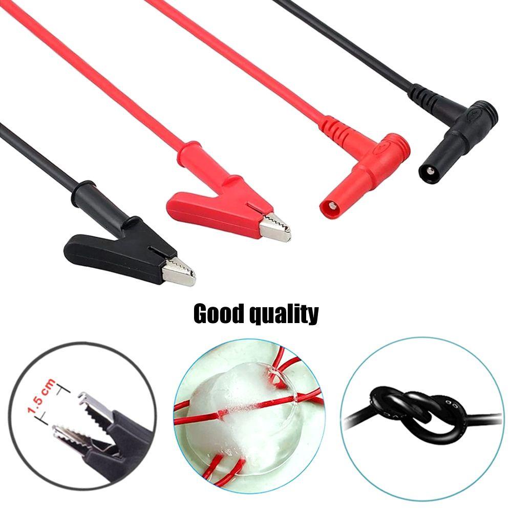 Solighter Kabel Test Probe Multimeter Dengan Klip Buaya Panjang 90CM