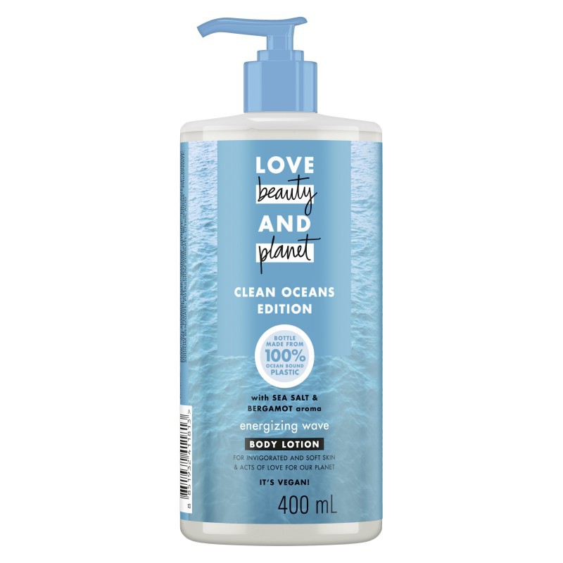 

Love Beauty And Planet Sea Salt Energizing Wave Body Lotion