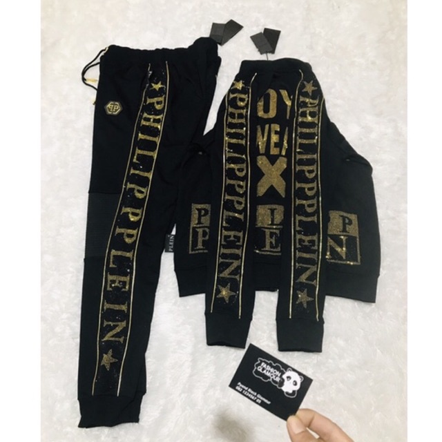 PP03 SETELAN PHILIPP PLEIN X FLOYD PRIA WANITA JERMAN BILLIONAIRE