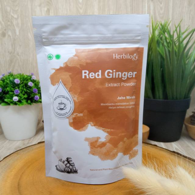 

100gr Jahe merah herbilogy/Red ginger