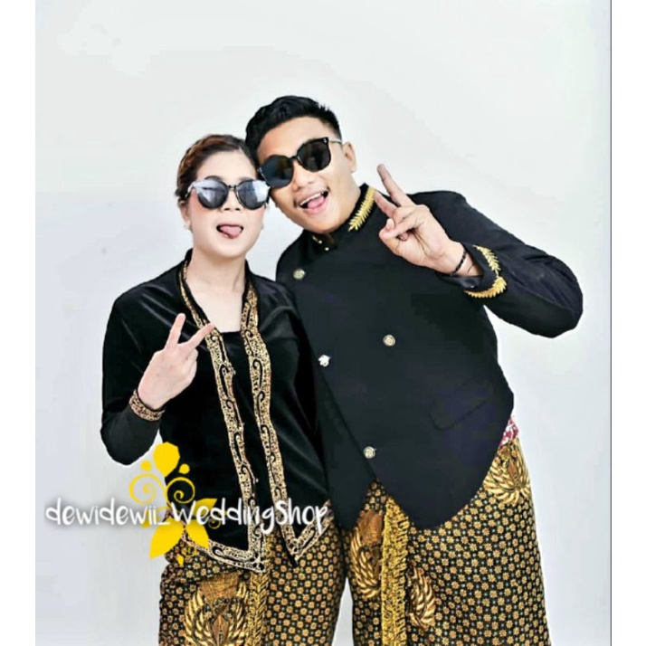 Baju Prewedding / Baju Adat Jawa, Motif Bordir - truntum garuda (MSTR)