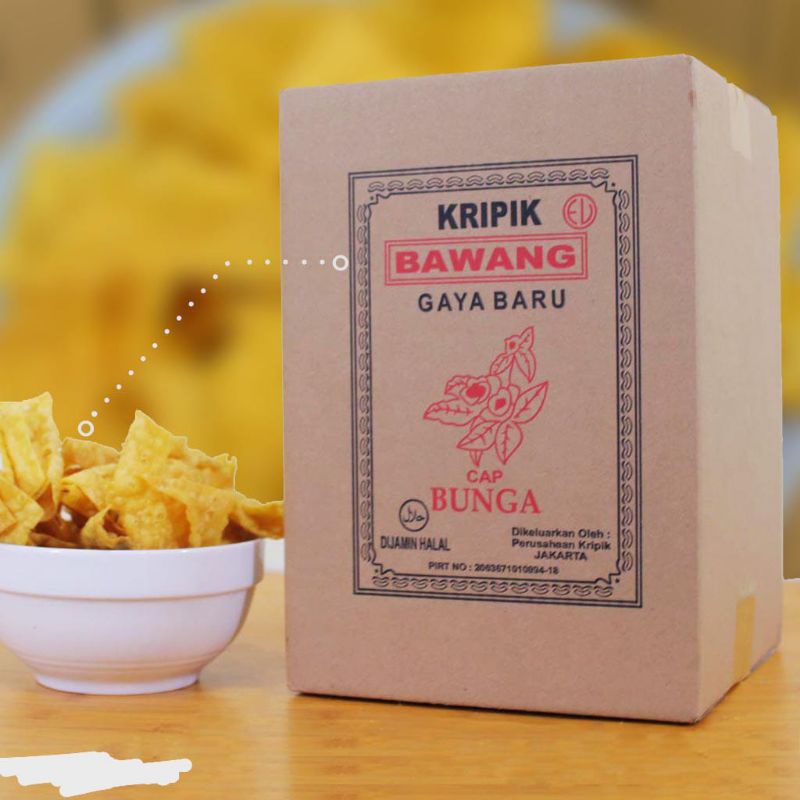 

kripik Bawang gaya baru Cap Bunga