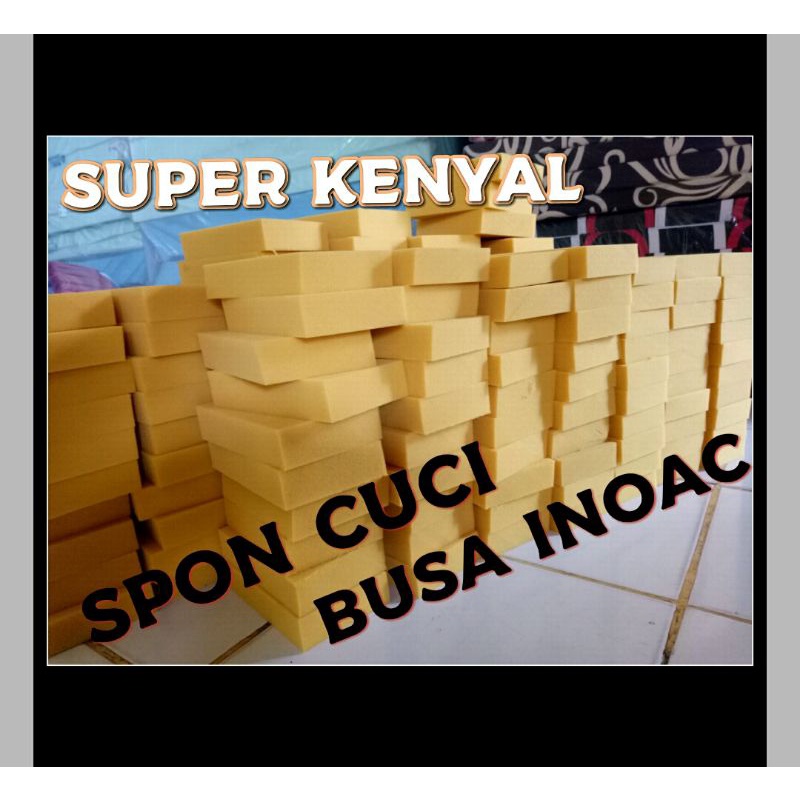 sponge,sponge Inoac,spon cuci piring,spon cuci busa Inoac,spon serba guna,perlengkapan rumah tangga