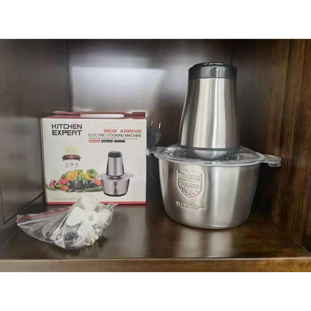 (VCM) Blender Daging stainless Elektrik Meat Grinder Blender Serbaguna Gilingan Daging murah