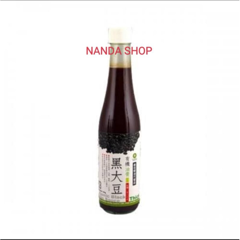 

Organic black bean sauce light 450ml