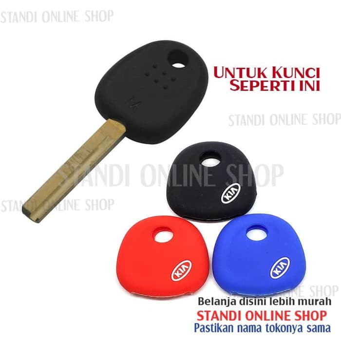 Kondom Kunci Silikon Remote Cover KIA Picanto Sportage Carrens