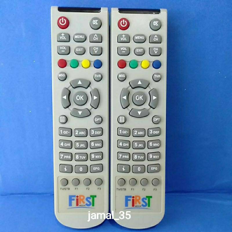 REMOTE REMOT STB FIRST MEDIA TV KABEL ORIGINAL ASLI