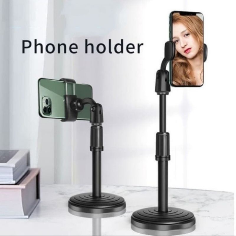 Phone Holder Stand Meja HD-25 Folding Desktop Support HD25 Table Standing Berdiri