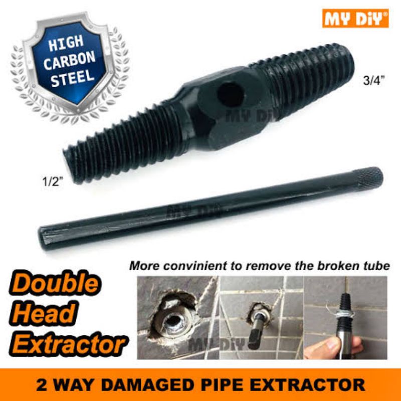 Pembuka Patahan Keran dan Pipa / Pipe Screw Extractor