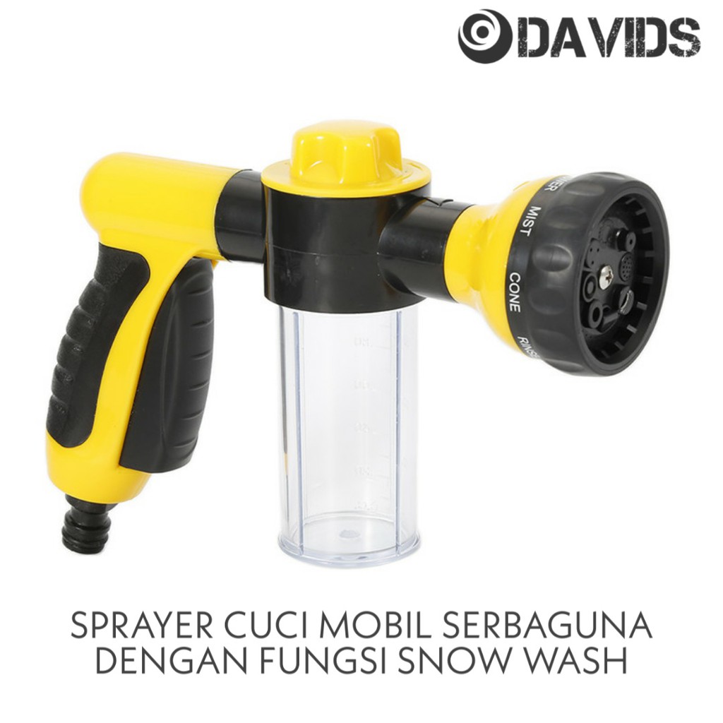 Water spray gun kepala semprotan air cuci motor mobil taman