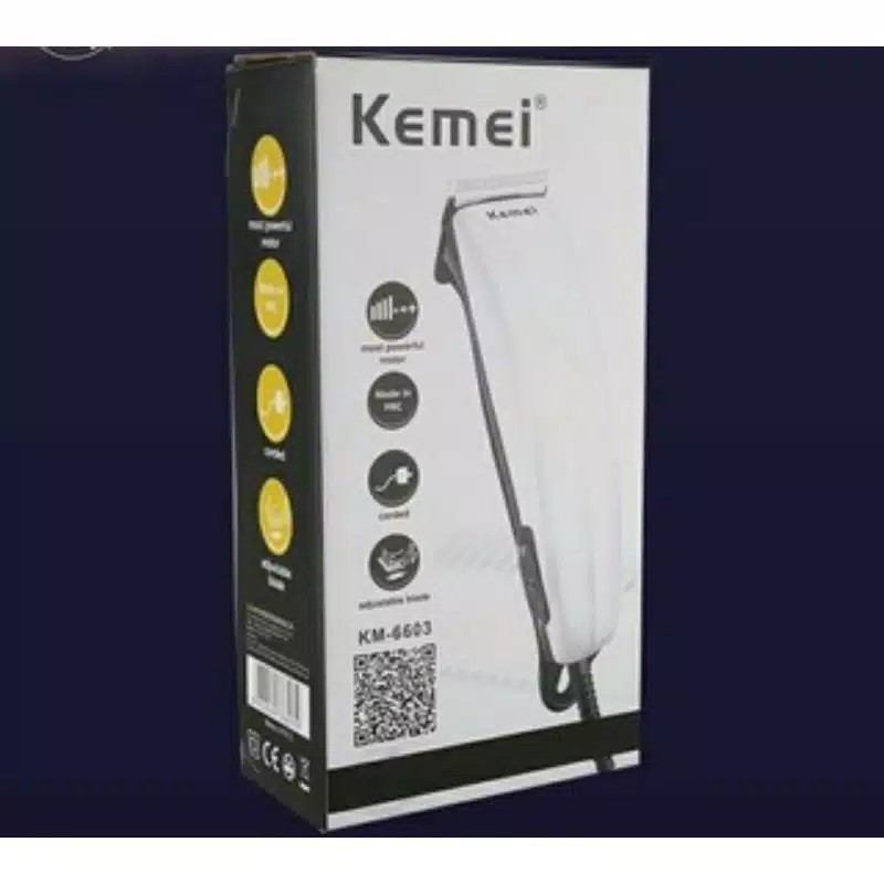 Alat Cukur Rambut Kemei KM-6603 // Cukuran Rambut Kemei Termurah