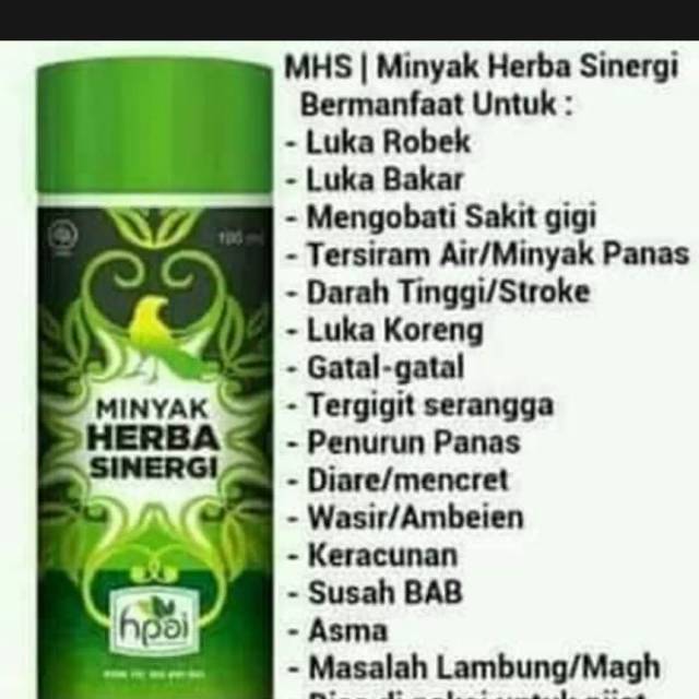 minyak herba sinergi hpai
