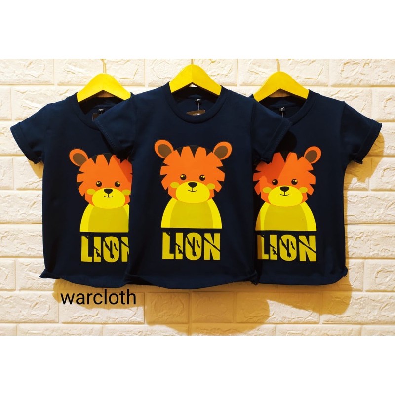 Realpict kaos distro anak Lion Navy