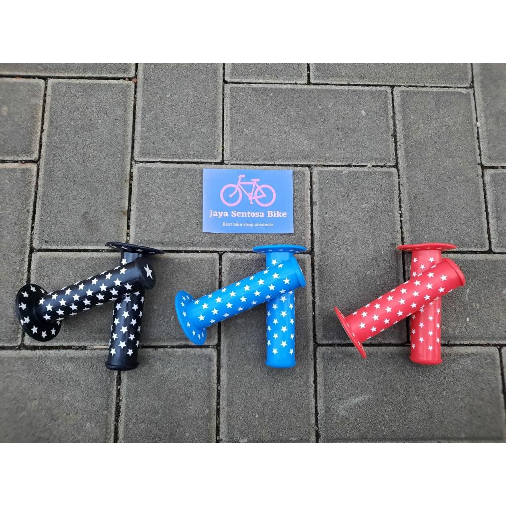 TERMURAH!!! Handgrip Sepeda Anak Sepeda BMX / Motif Bintang / Satu Pasang