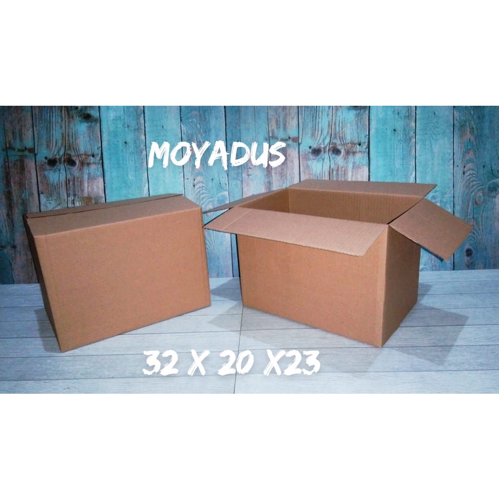 

kardus/karton/box uk. 32x20x23 cm SINGELWALL POLOS