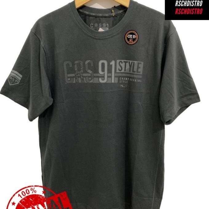 Grosir/Ecer Kaos Oblong Distro Crs 91 Lengan Pendek M-Xxl Original