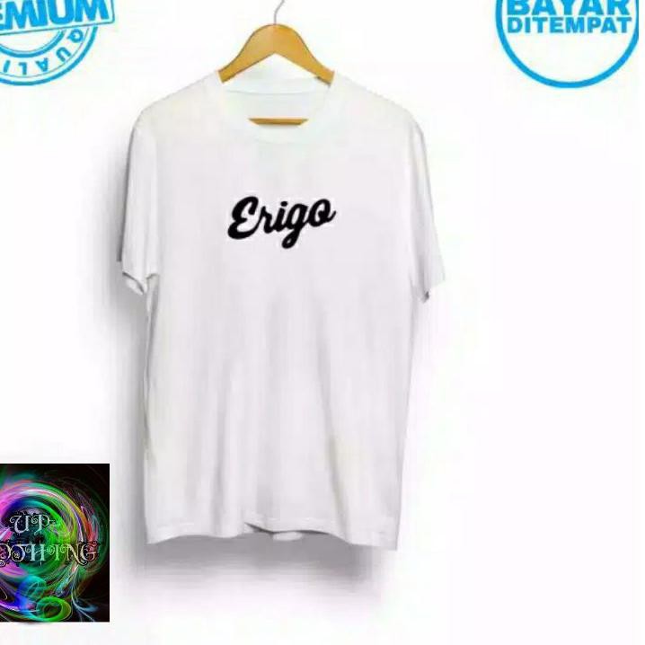 LVPAI COD✔ KAOS ERIGO HITAM /PUTIH