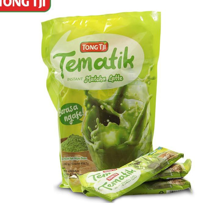 

OL Tong Tji Tematik Matcha Latte Instant Pouch☆ (Diskon Promo)