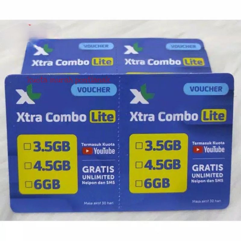 VOUCHER DATA XL COMBO LITE 4,5 GB Vocer 4,5gb 30hari