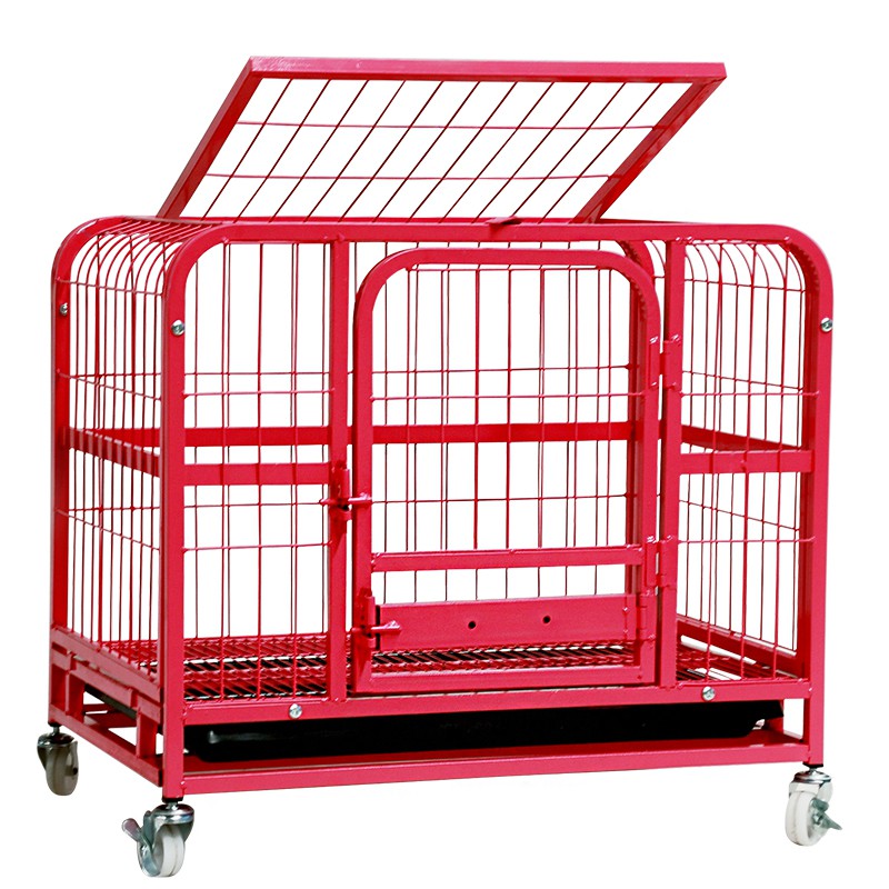 small medium dog crate