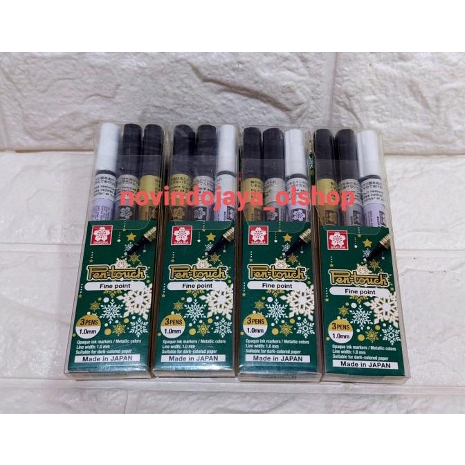 

(BISA COD) Brush pen touch sakura 3 pens set MURAH Kode 529