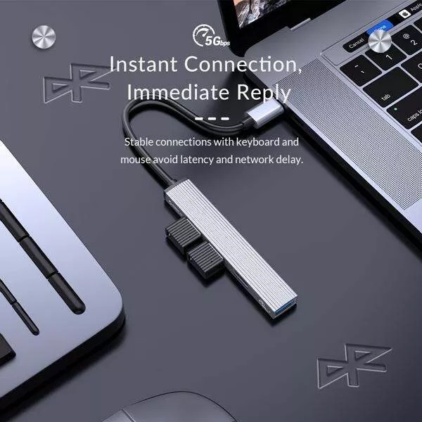 ORICO AH-13 Type-C to USB3.0, USB2.0 / ORICO AH-12F Type-C Hub to USB2.0 2port TF card Reader