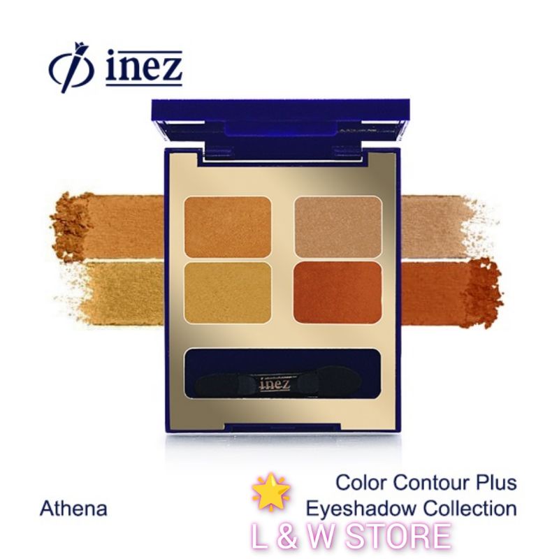 Inez Color Contour Plus Eye Shadow Collection/BPOM