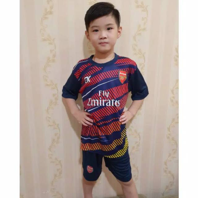 SETELAN BOLA ANAK/BAJU BOLA ANAK/JERSEY BOLA ANAK/ARSENAL /size SML
