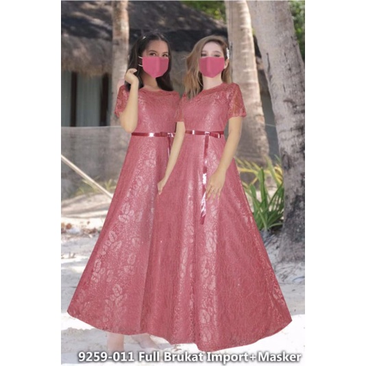 Longdress,Dress brokat ,Longress Brokat ,Dress CDA ,Longress Putih, Dress Putih