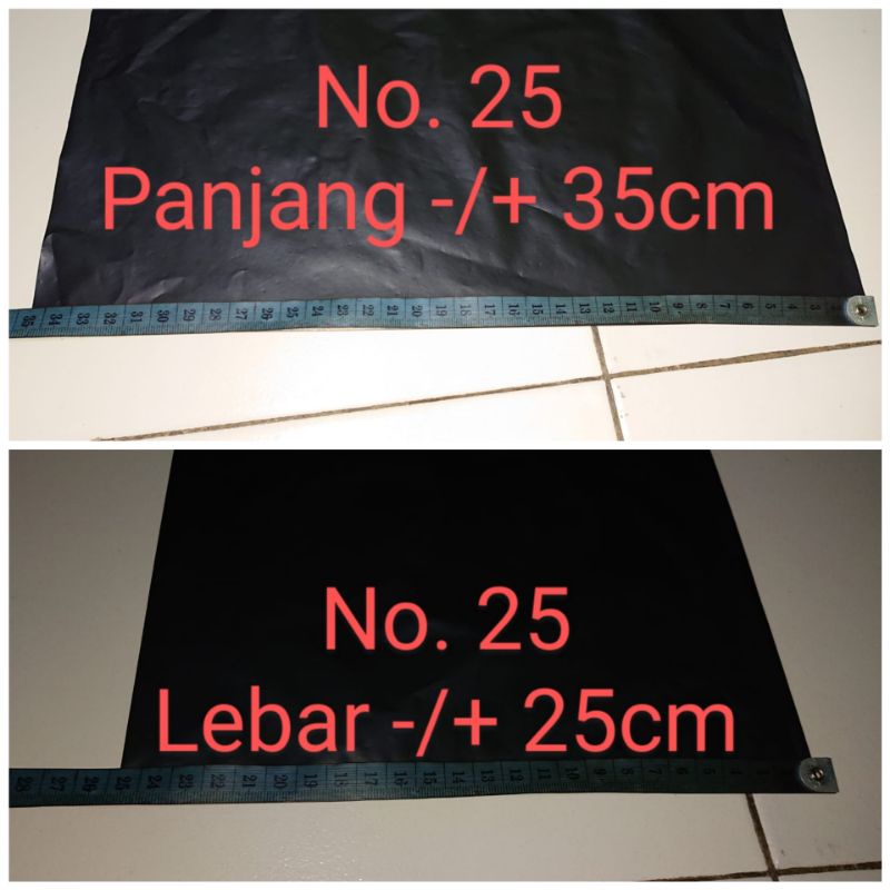 TERMURAH!!! PLASTIK ONLINE SHOP HITAM DAN SILVER ( 1pcs ) ECER DAN GROSIR PLASTIK OLSHOP PLASTIK PACKING FASHION DLL