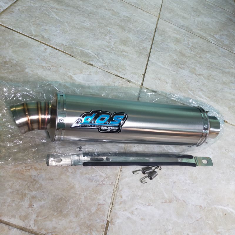 knalpot Silincer DOS bulat panjang