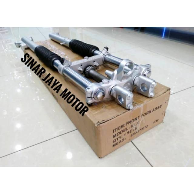 Shock shockbreaker  depan trail klx 150l cross  model std 