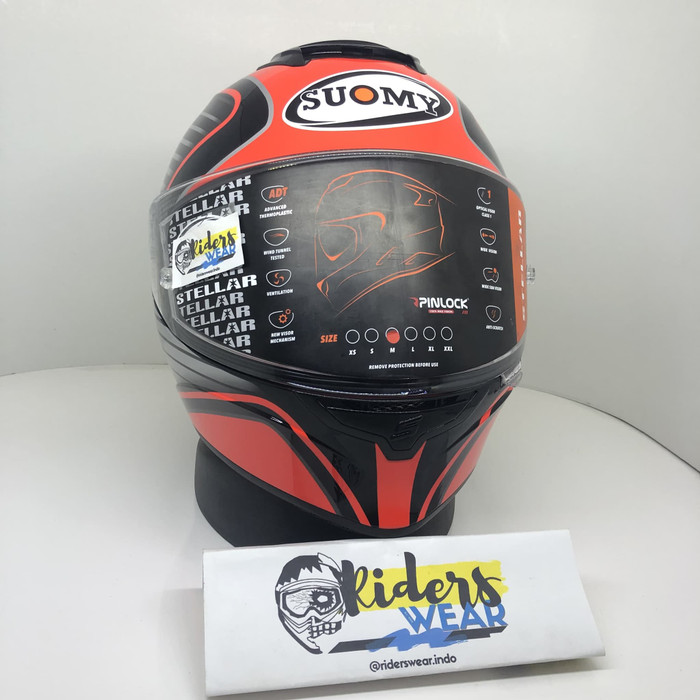Jual Suomy Stelar Cruiser Full Face, Double Visor, pin lock, helmet
