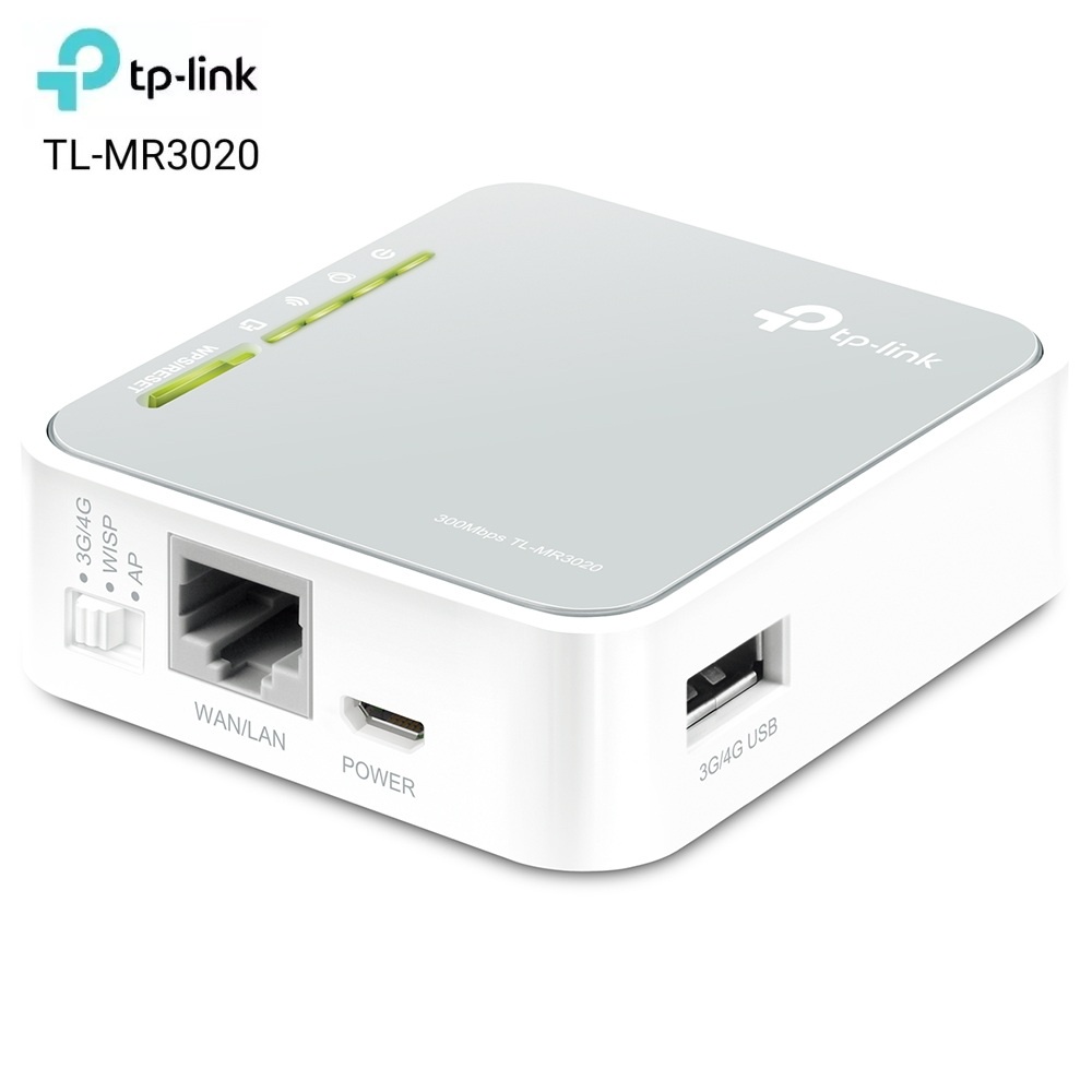 TP-Link TL-MR3020 Portable 3G / 4G Wireless N Router