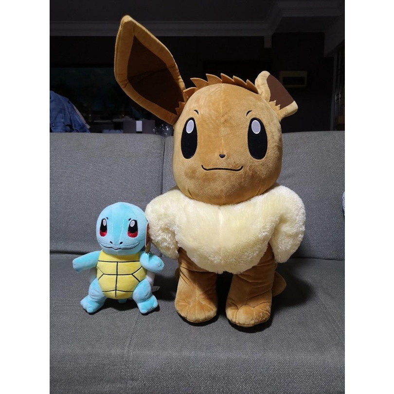 Boneka Eevee 50 cm Super Size Figure Pokemon