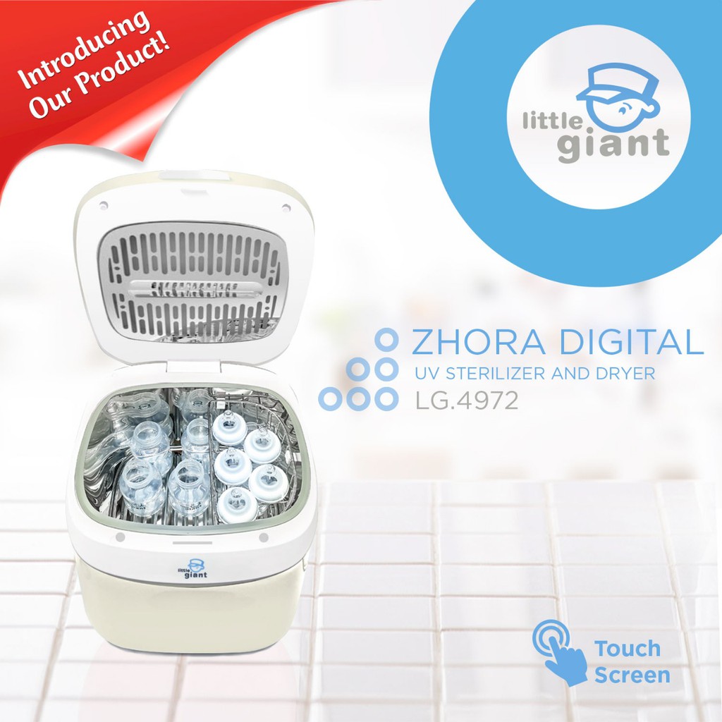 Little Giant - Zhora Digital UV Sterilizer &amp; Dryer LG4972