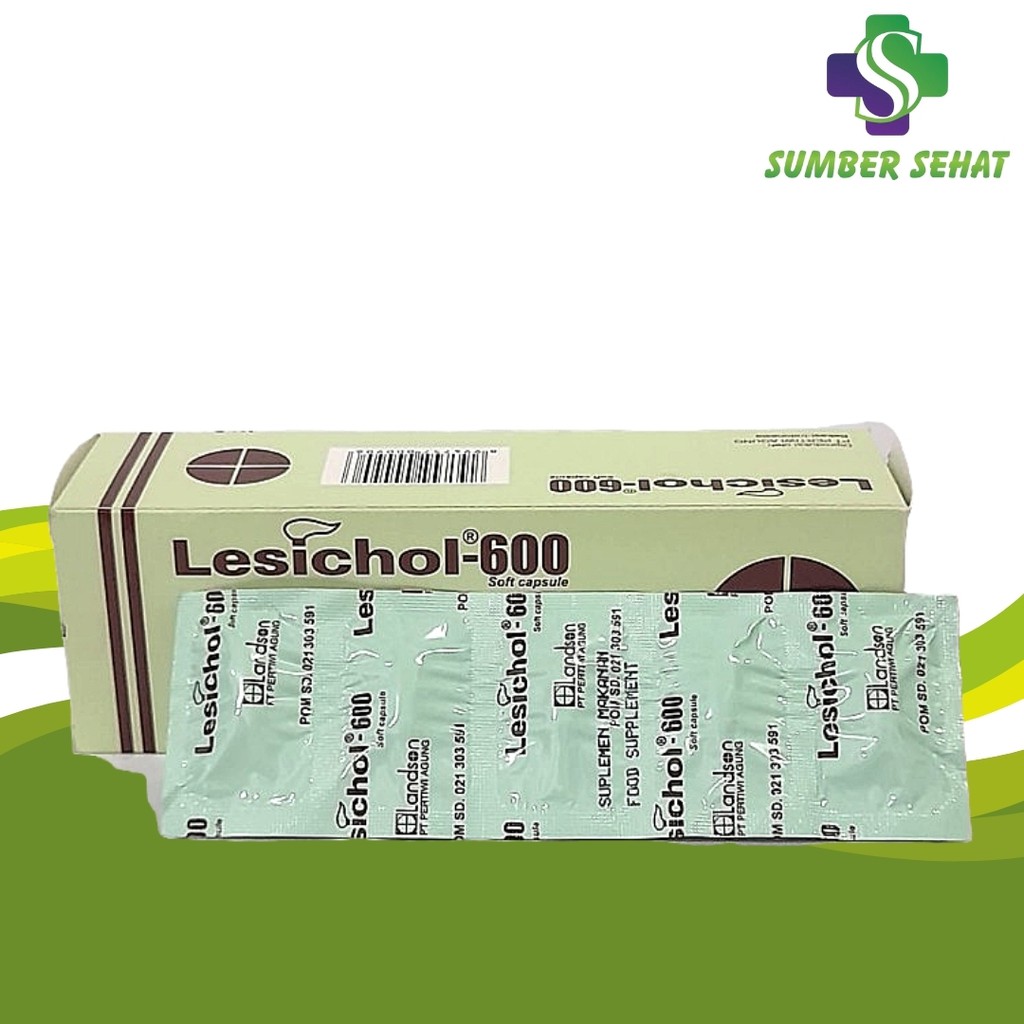 LESICHOL 600 MG CAP BOX