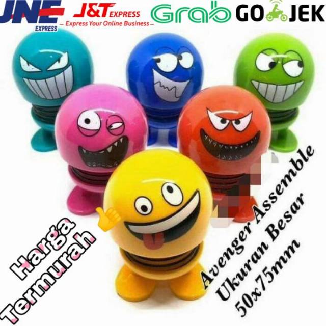 Avenger Assemble Emoji Warna Warni Ukuran Besar Emoji Spring Doll