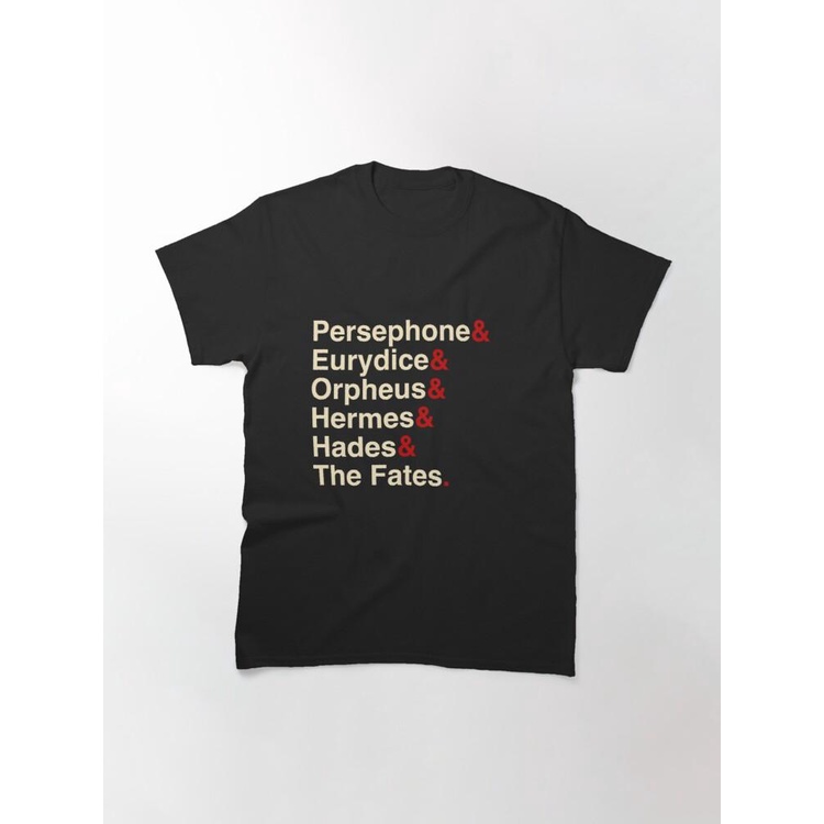 Hadestown The Musical T-Shirt Broadway Musicals Shirt Persephone & Eurydice & Orpheus & Hermes & Had